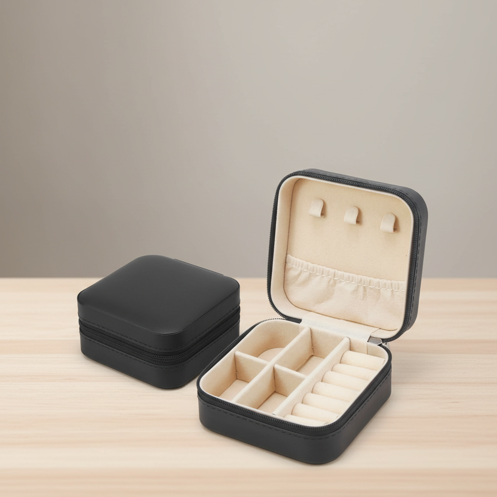 black jewelry box
