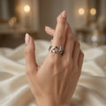 Silver Olive Leaf Ring