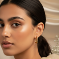 Gold Mini Hoop Ear Cuffs