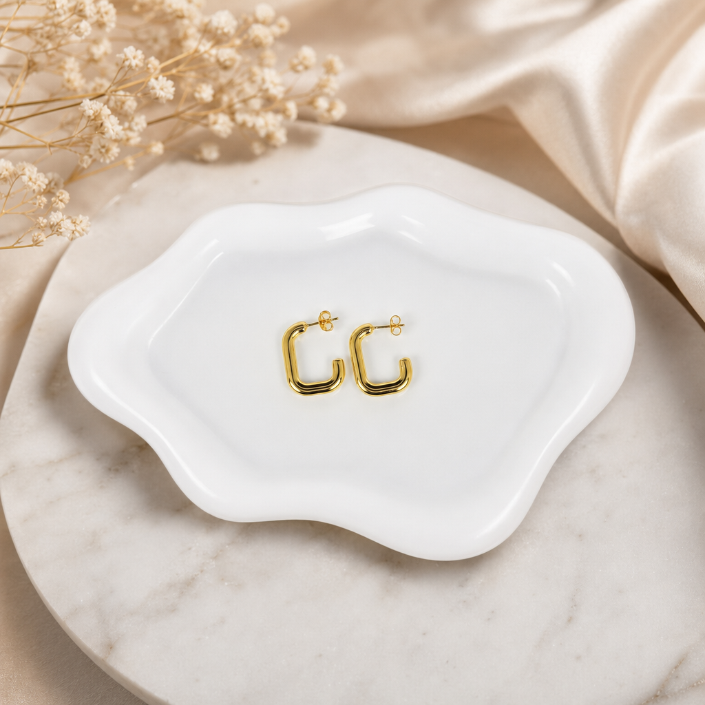 Gold Mini Hoop Ear Cuffs