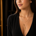 Golden Cross Necklace